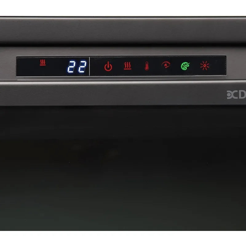 Dimplex Electric Fireplace Multi-Fire XHD Firebox with Logs