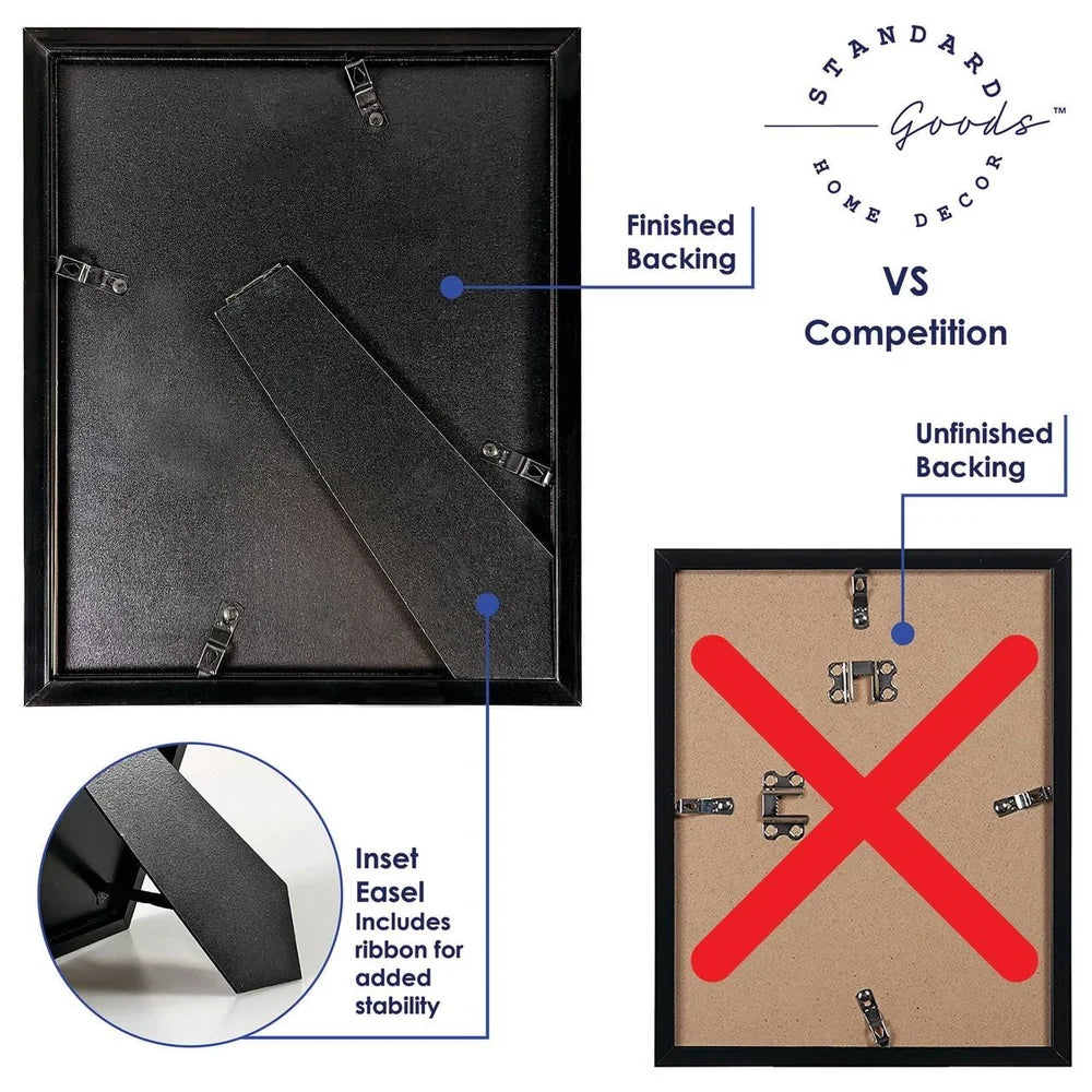 XMSJ Durable Thermoplastic Picture Frame Set 5 Pack