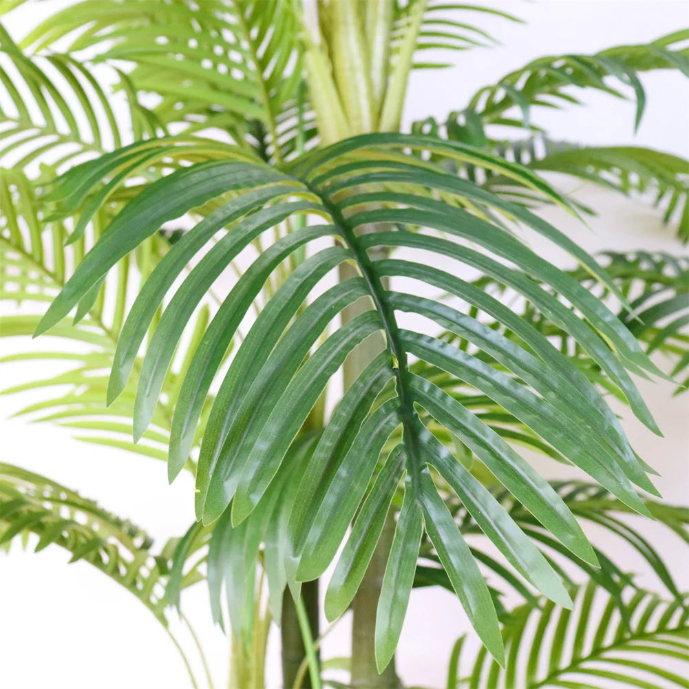 HiMISSCN Artificial Palm Tree Plant For Indoor Outdoor Use