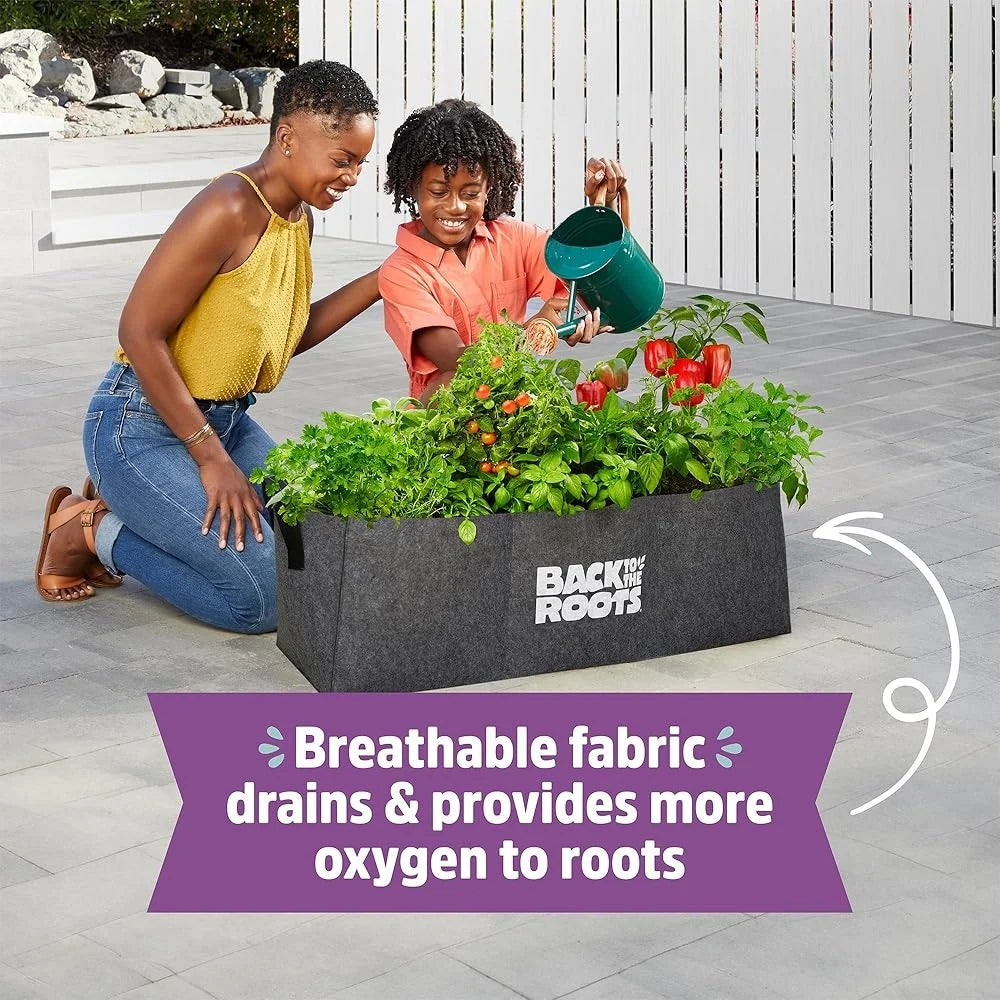 XMSJ Lightweight Portable Breathable Raised Garden Bed