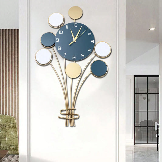 Warm Welcome Decor Balloon Wall Clock Battery Operated