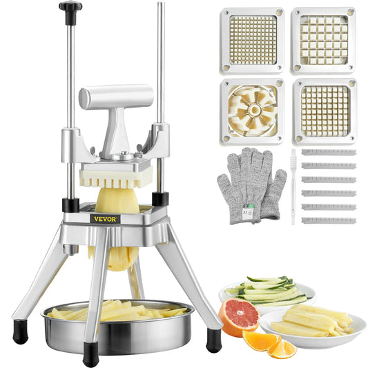 Warm Welcome Decor Vegetable Fruit Dicer Cutter With Tray