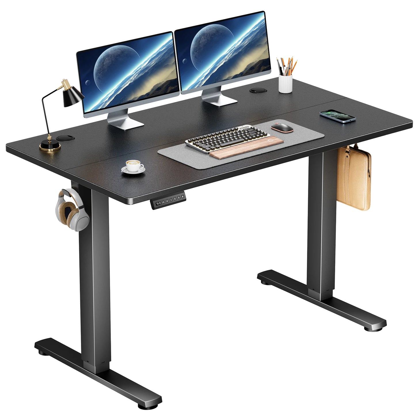 Warm Welcome Decor JHK Electric Standing Desk Adjustable