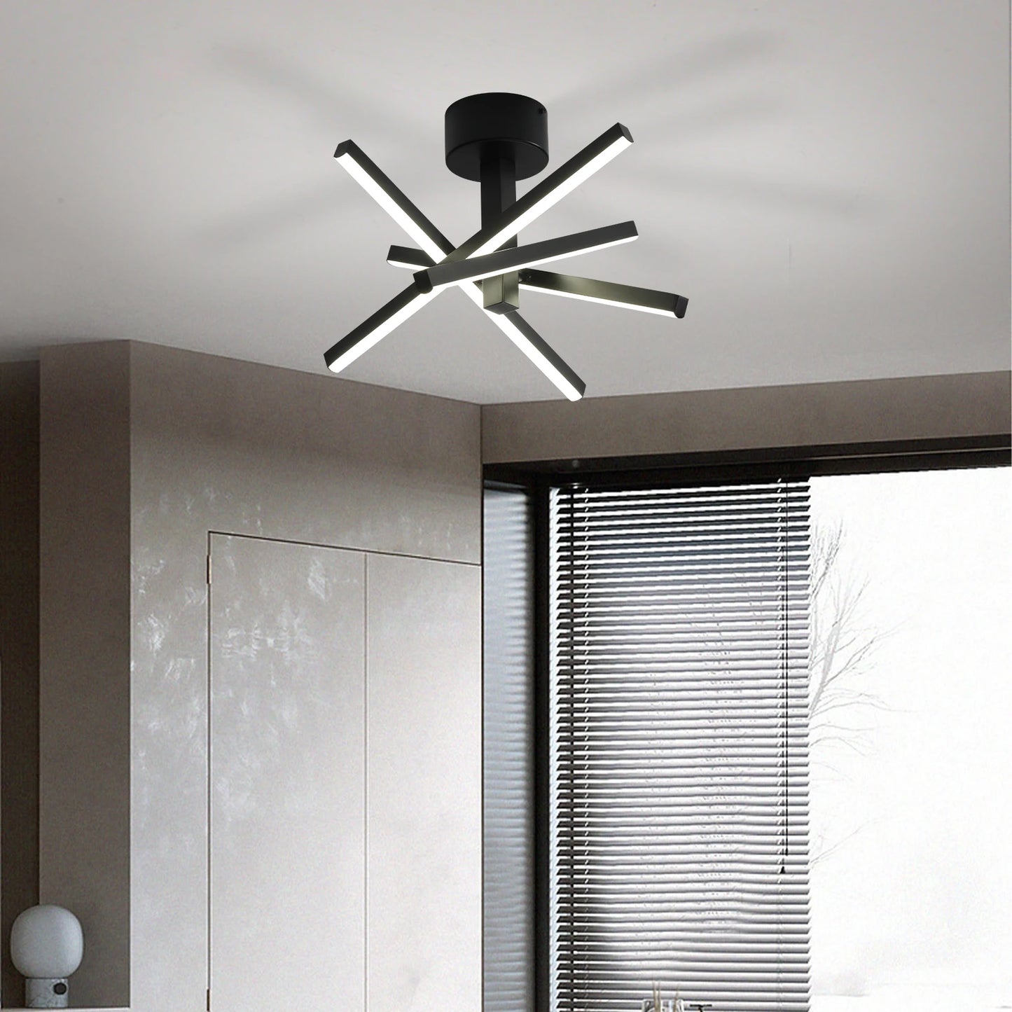 ARLGSITE Modern LED Semi Flush Mount Ceiling Light Corridor