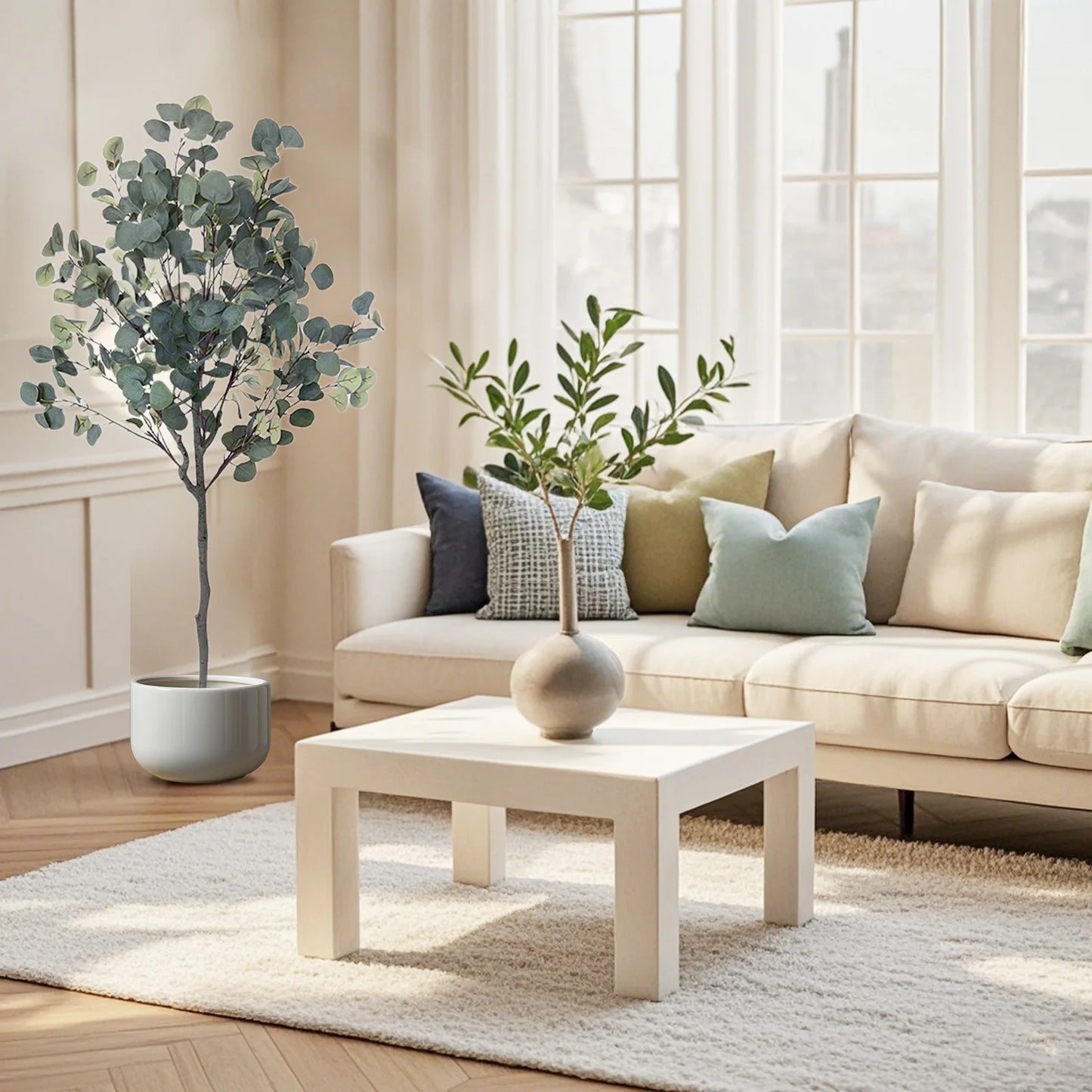 Guangdong Artificial Eucalyptus Tree for Home Office Decor