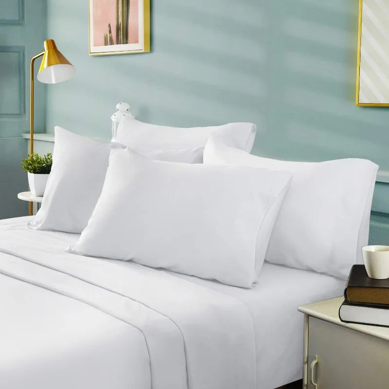 Craft Of Weaving Hotel Luxury Bed Sheets Set Soft 1800TC
