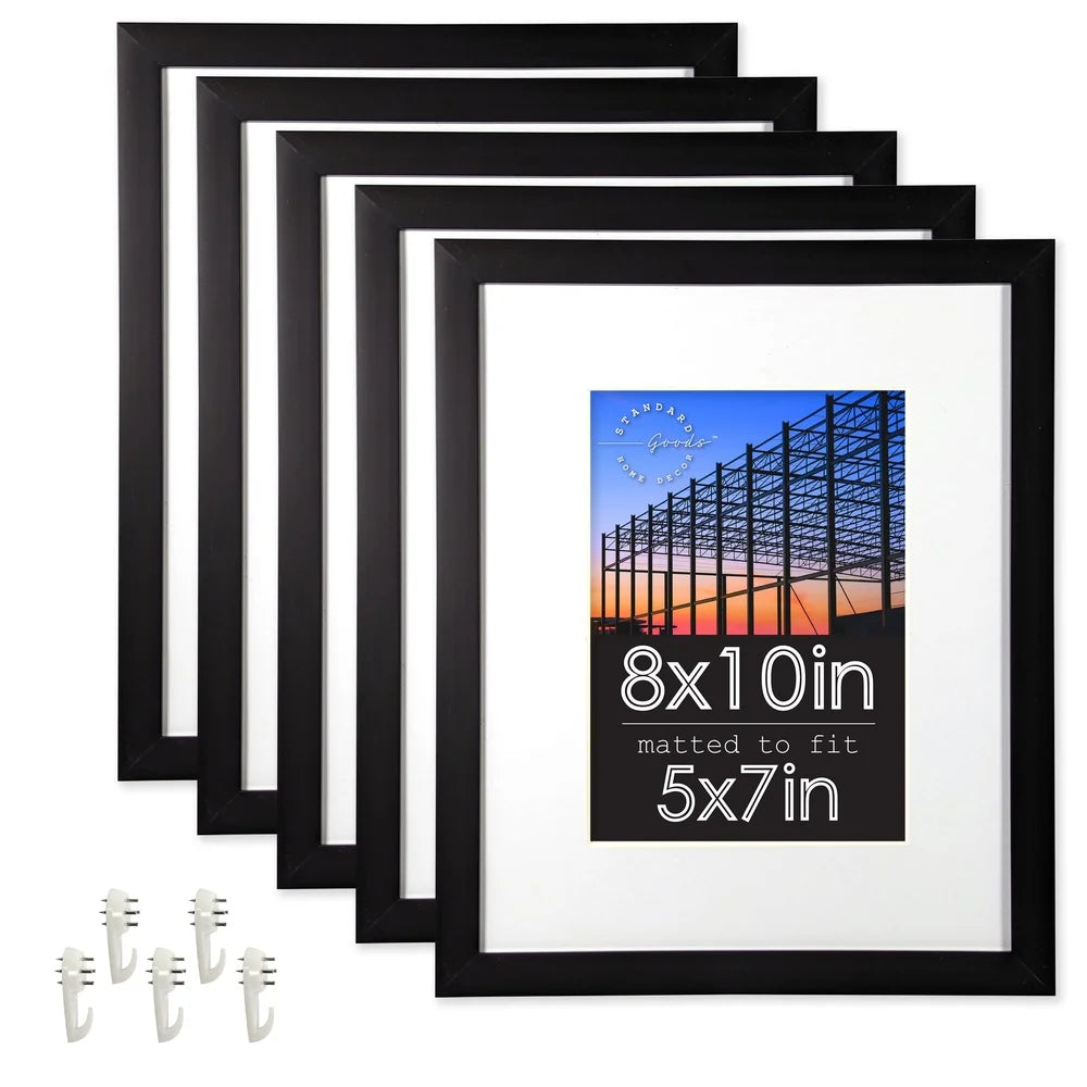 XMSJ Durable Thermoplastic Picture Frame Set 5 Pack