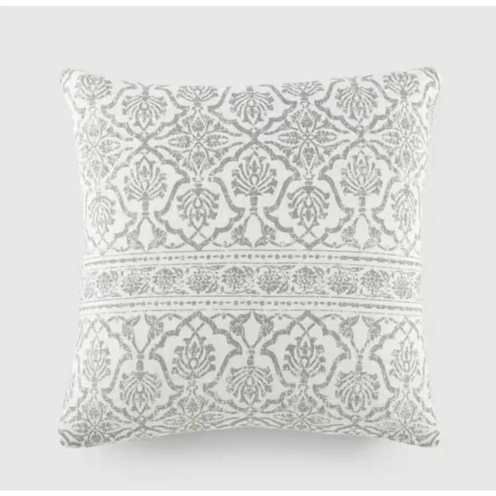 Guangdong Antique Floral Cotton Decorative Throw Pillow
