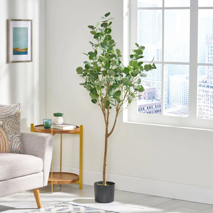 CN Guangdong Artificial Eucalyptus Tree For Outdoor Display