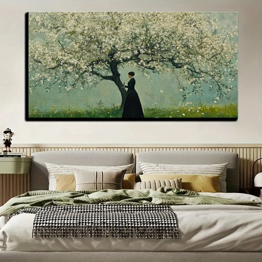 Hign Concerned Natural Landscape Vintage Oil Painting