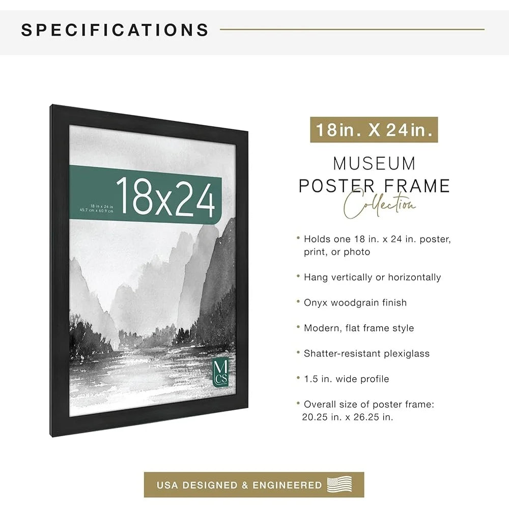 DUTRIEUX Museum Poster Frame Woodgrain Wall Display