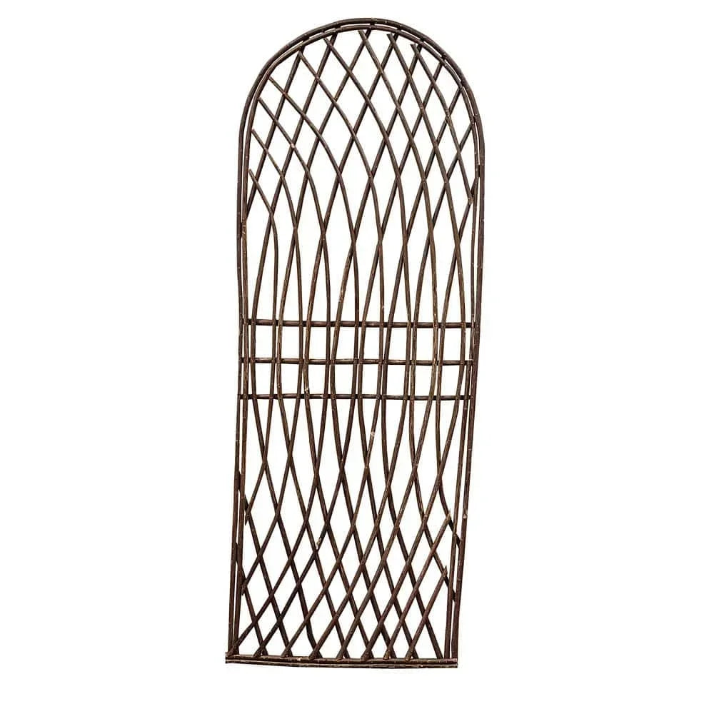 Willow Wave Trellis Panel With Diamond Pattern For Vines