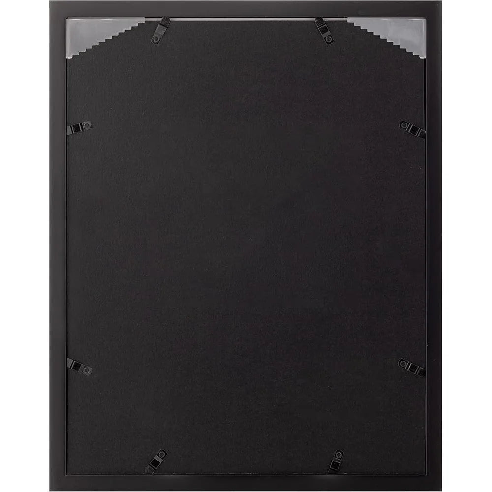 DUTRIEUX Wood Wall Frame With Double Mat Easy Hang Decor