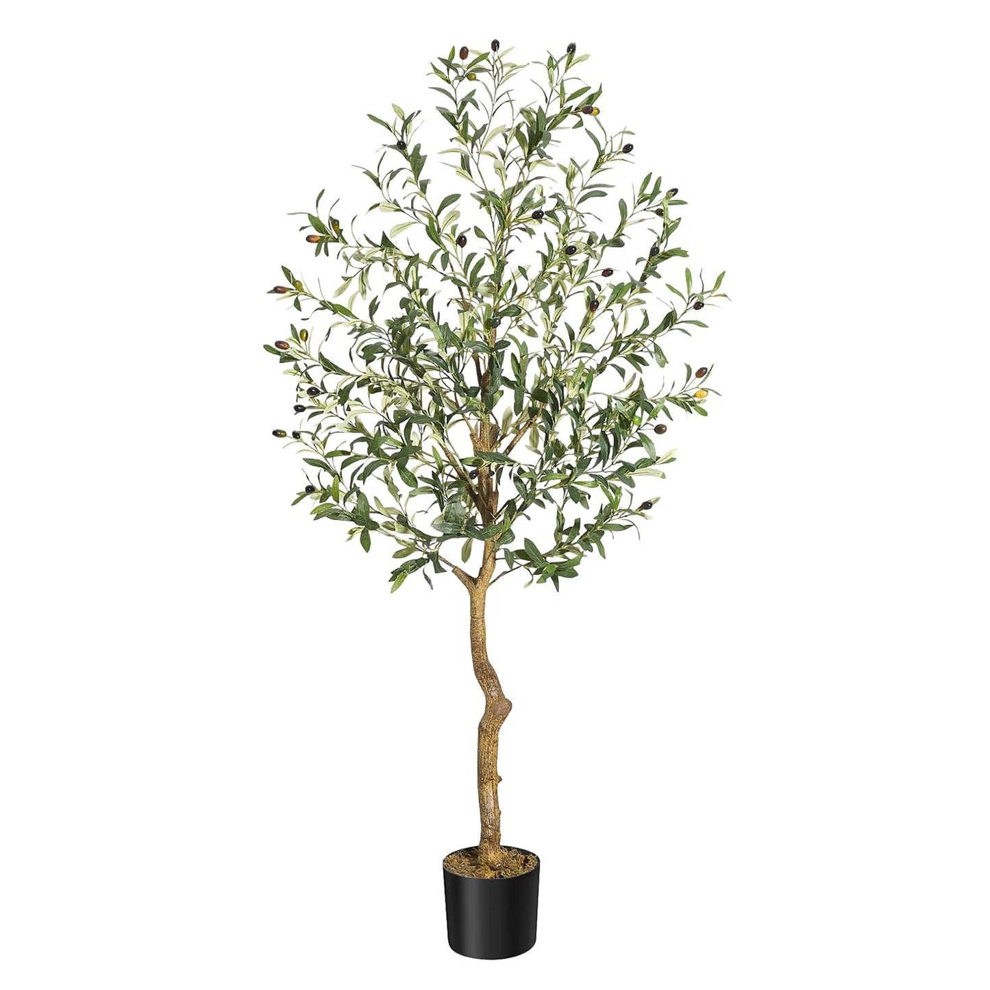 HiMISCN Artificial Olive Tree for Home and Office Decor