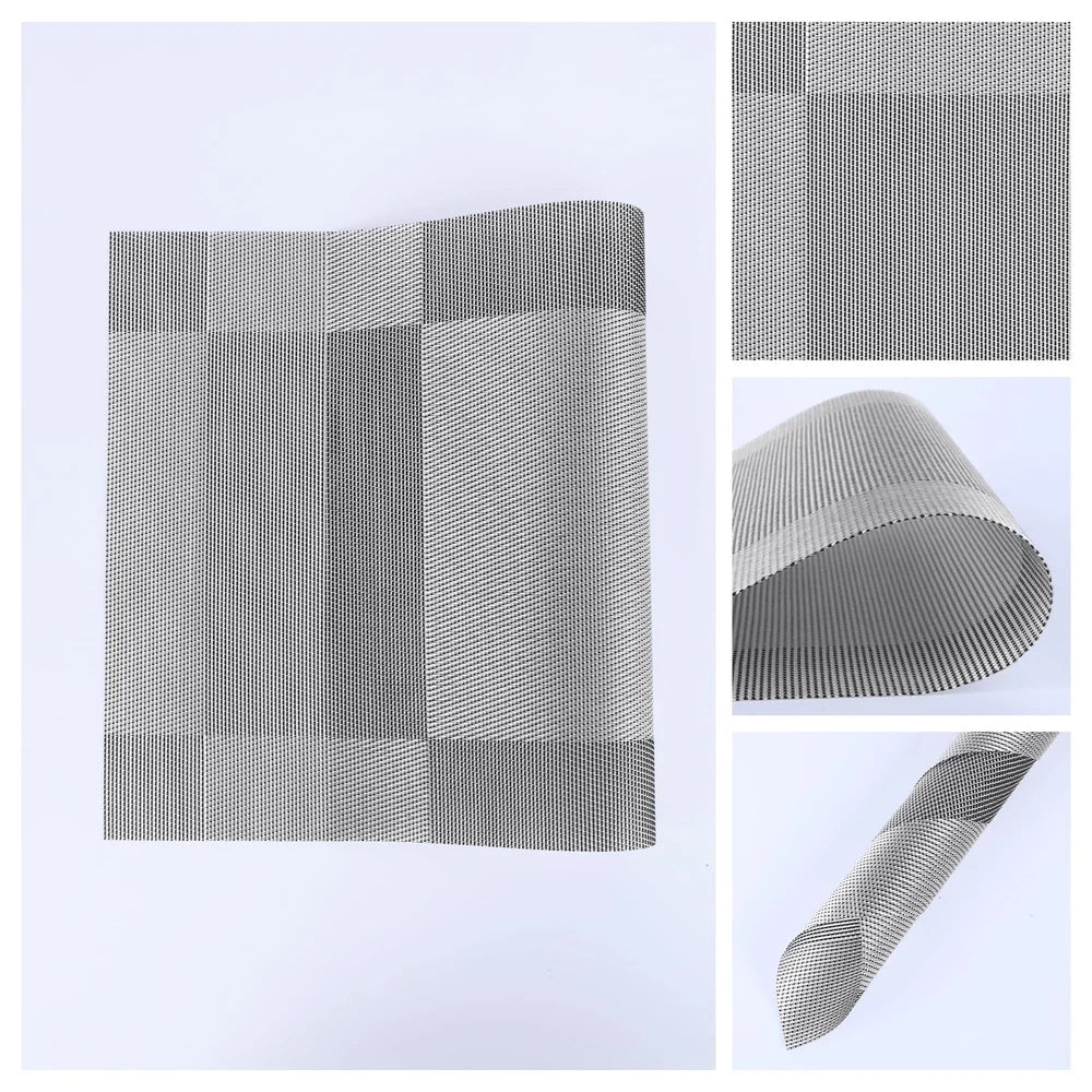 Warm Welcome Decor Placemats Non Slip PVC Heat Resistant