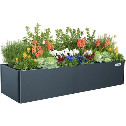 Origin Modern Raised Garden Bed Heavy Duty Steel Planter