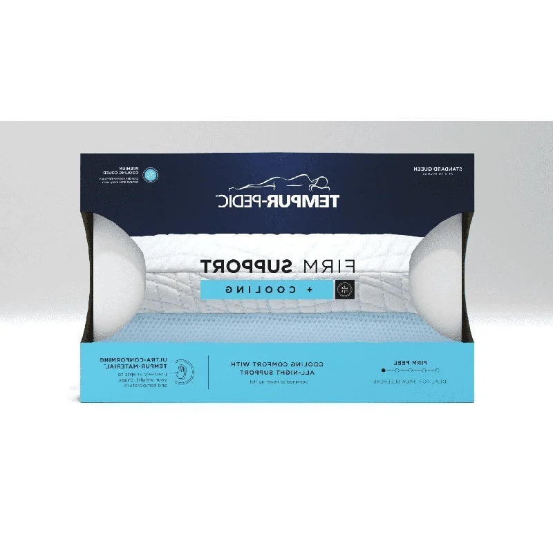 Memory Foam Bed Pillow With Removable Washable Cover