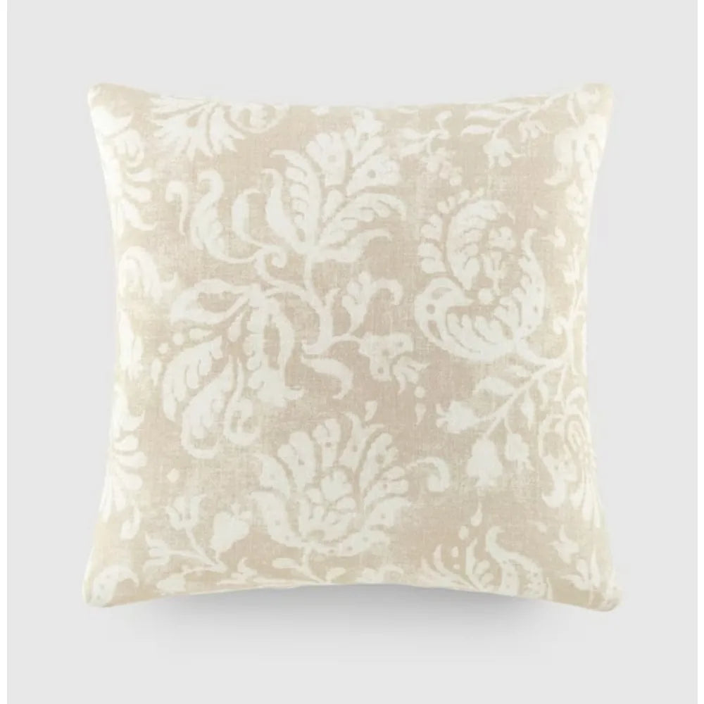 Guangdong Antique Floral Cotton Decorative Throw Pillow