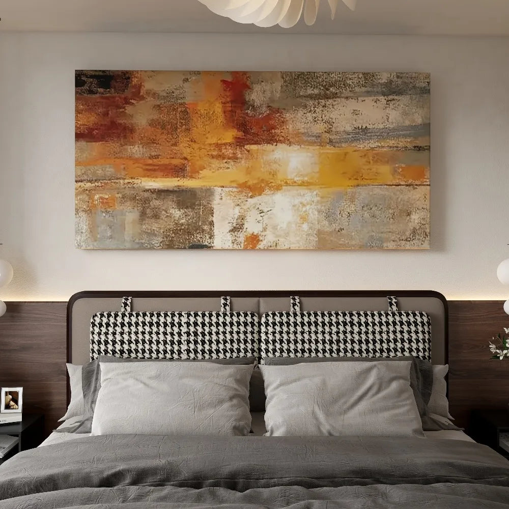 Hign-concerned Modern Horizontal Abstract Art Deco Canvas