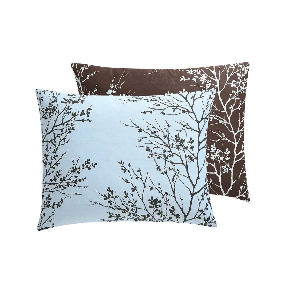 Dutrieux 8 Piece Reversible Comforter Microfiber Set