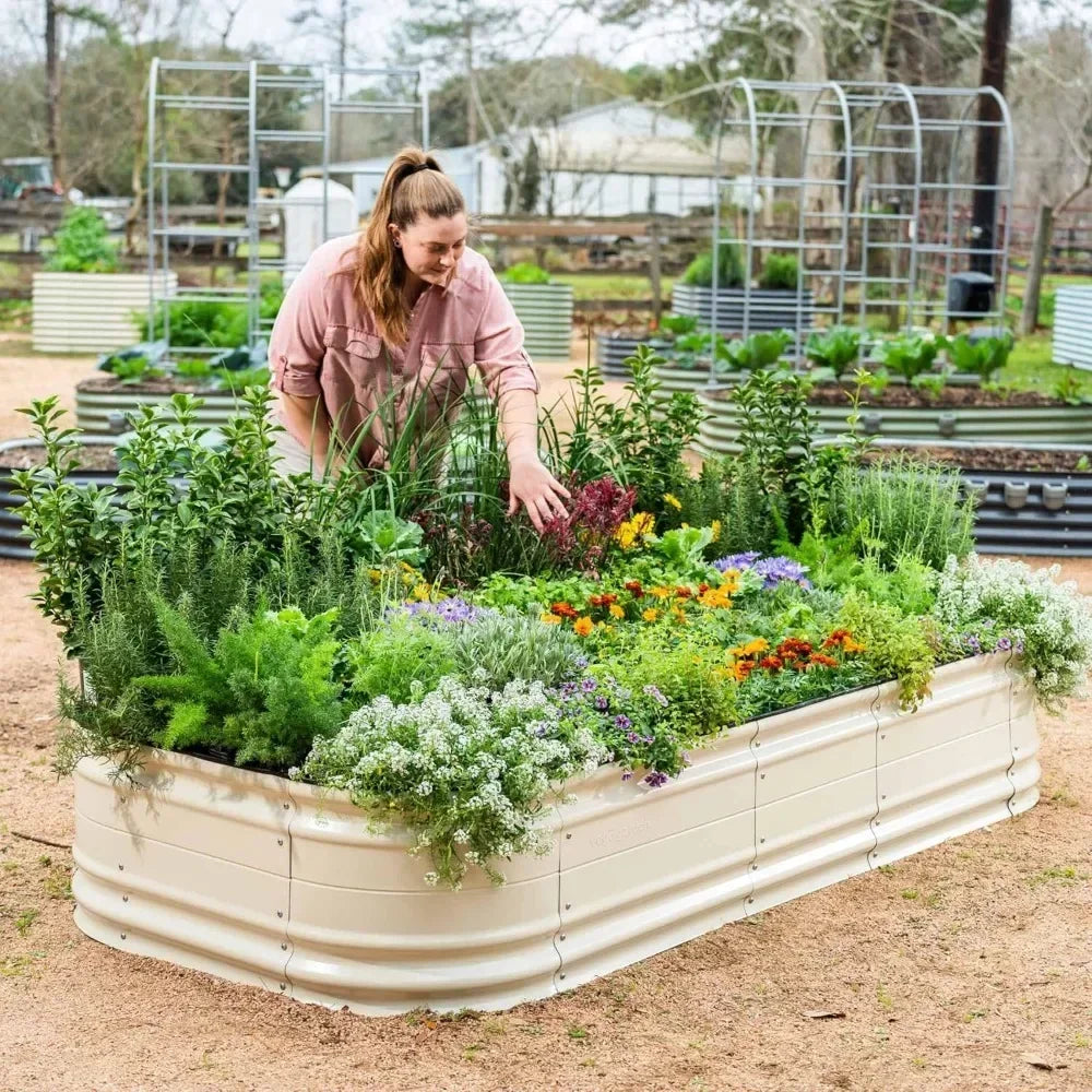 Modular 10 In 1 Raised Garden Bed Kit For Vegetables
