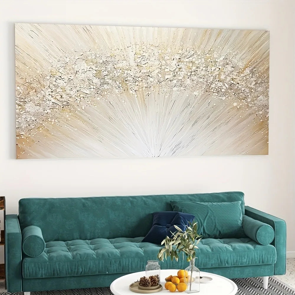 Hign-concerned Twisting Lines Visual Flow Abstract Painting