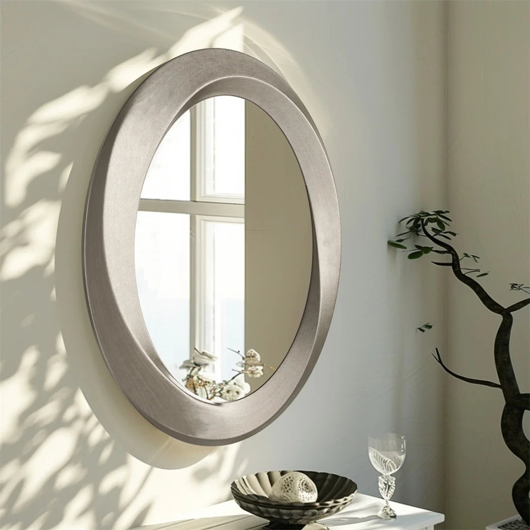 LUVODI Antique Baroque Gold Framed Wall Mirror Decor