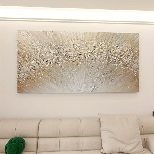 Hign-concerned Twisting Lines Visual Flow Abstract Painting