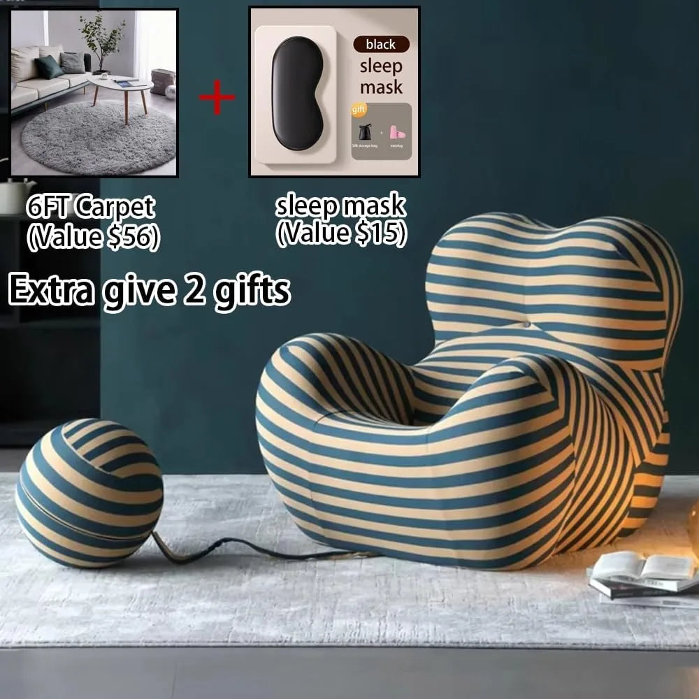Light Luxury Modern Designer Lazy Sofa For Living Room